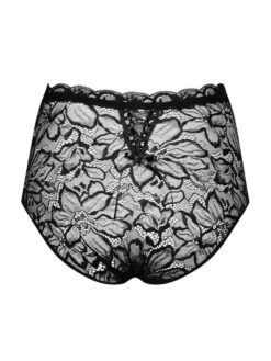 Spitze Taillen-Slip INVISIBLE CARMEN Schwarz Von Cadolle 8 Spitze Taillen-Slip INVISIBLE CARMEN Schwarz Von Cadolle -MAISON LEJABY Verkaufsgeschäft invisible carmen lace high waist panties 1108l schwarz cadolle 3