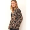 Jacke JACQUARD Schwarz-zimt Von Chiara Fiorini -MAISON LEJABY Verkaufsgeschäft jacke jacquard g9611 chiara fiorini 2