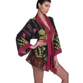 Kimono JUNGLE ATTITUDE Von Pin-Up Stars 3 Kimono JUNGLE ATTITUDE Von Pin-Up Stars