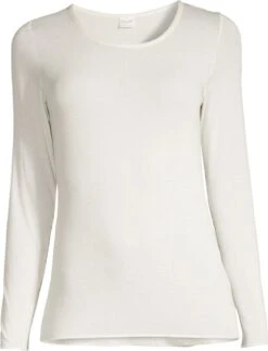 Kaschmir Modal LANGARMSHIRT Von Oscalito -MAISON LEJABY Verkaufsgeschäft langarm shirt kaschmir modal 1481 creme weiss oscalito 2