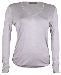 Kaschmir Voile LANGARM SHIRT Von Artimaglia 6 Kaschmir Voile LANGARM SHIRT Von Artimaglia -MAISON LEJABY Verkaufsgeschäft langarm shirt kaschmir voile 76804 grigio artimaglia 2 1 1