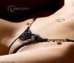 Lola Luna Microstring TOGO MICRO Schwarz-gold 12 Lola Luna Microstring TOGO MICRO Schwarz-gold -MAISON LEJABY Verkaufsgeschäft lola luna micro string togo micro 4