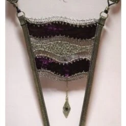 Lola Luna Ouvert-String SHEHERAZADE OPEN String Gold-brombeer