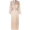 100% Seide Morgenmantel EGERIE Mit Caudry Spitze Von Marjolaine -MAISON LEJABY Verkaufsgeschäft marjolaine morgenmantel egerie 3ege2201 sand naturel 2