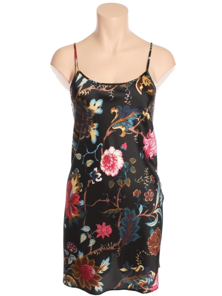 Seidennachthemd FIDJI SATIN Stretchseide Von Marjolaine 6 Seidennachthemd FIDJI SATIN Stretchseide Von Marjolaine - Image 4