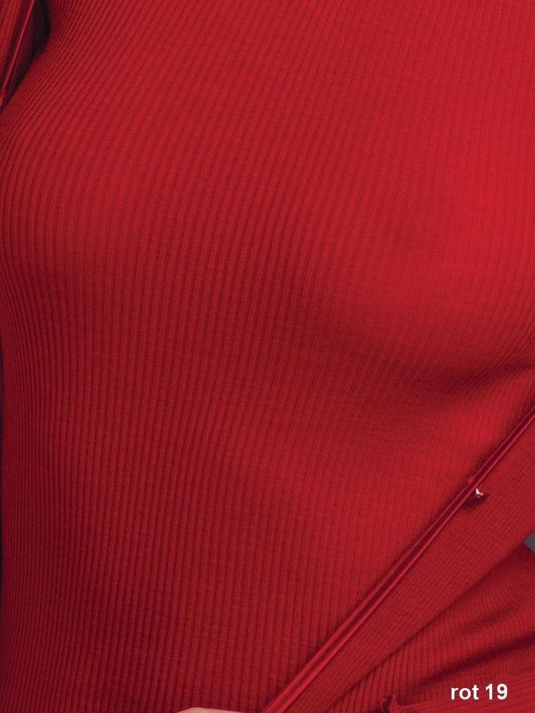 Merinowolle-Seide Stehkragen TOP Mit Spitze Von Artimaglia 7 Merinowolle-Seide Stehkragen TOP Mit Spitze Von Artimaglia - Image 5