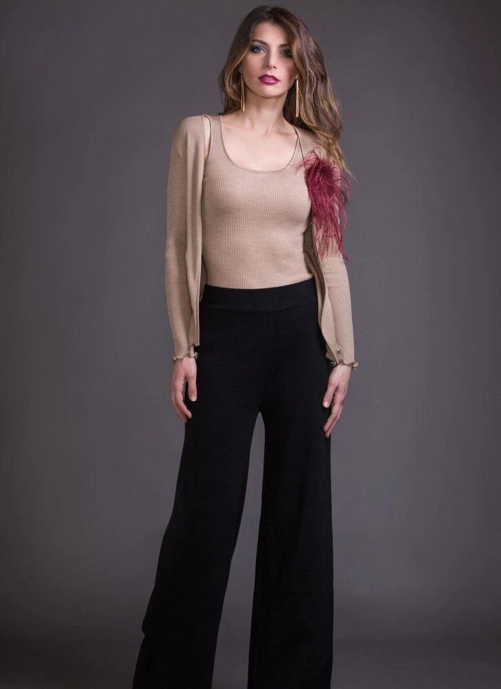 Merinowolle-Seide CAMISOLE TOP Gerippt Von Artimaglia 7 Merinowolle-Seide CAMISOLE TOP Gerippt Von Artimaglia - Image 5