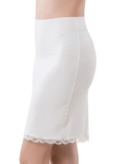 Unterrock Microfaser Spitze WANDA Von Cotton Club Rubino -MAISON LEJABY Verkaufsgeschäft microfaser spitze unterrock 8hq wanda weiss cotton club dessous 2 1