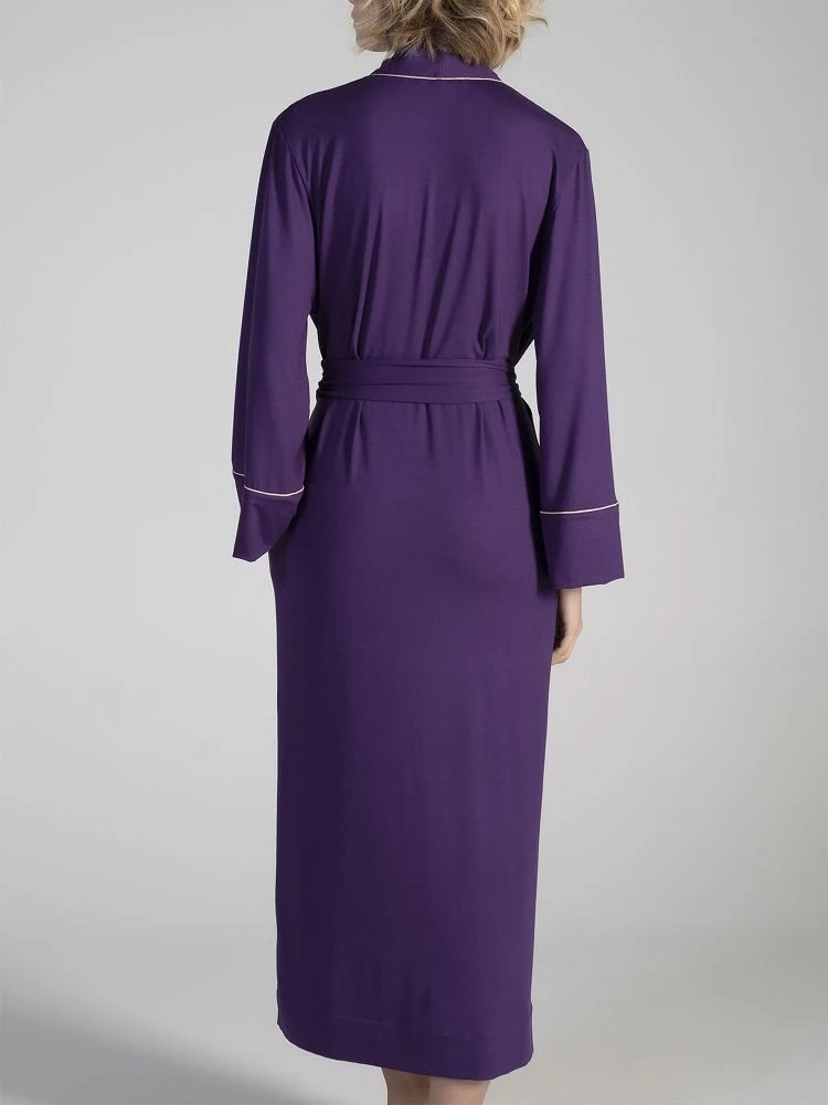 Modal Morgenmantel VIOLET In Lila Von Verdiani 6 Modal Morgenmantel VIOLET In Lila Von Verdiani - Image 4