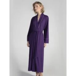 Modal Morgenmantel VIOLET In Lila Von Verdiani