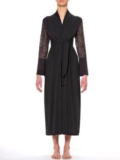 Morgenmantel JASMINE Schwarz Aus Modal Von Imec 7 Morgenmantel JASMINE Schwarz Aus Modal Von Imec -MAISON LEJABY Verkaufsgeschäft modal morgenmantel jasmine 71649 schwarz imec 2 1