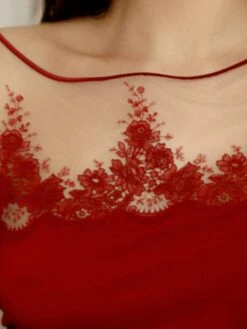 Modal Nachtkleid JULIA Von Ritratti -MAISON LEJABY Verkaufsgeschäft modal nachtkleid julia 71765 bordeaux ritratti 2 1