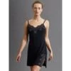 Modal Nachthemd BLACK Schwarz Von Fürstenberg -MAISON LEJABY Verkaufsgeschäft modal neglige 50305578 schwarz fuerstenberg