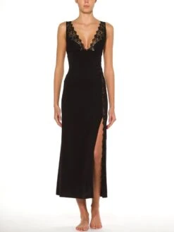 Modal Neglige RITA Schwarz Von Ritratti -MAISON LEJABY Verkaufsgeschäft modal neglige rita 71781 schwarz ritratti 3 1