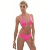Monokini CANDY Von Rebecca -MAISON LEJABY Verkaufsgeschäft monokini candy pink triangel neckholder 0676 rebecca