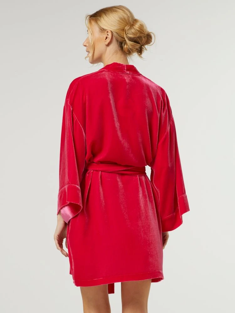 Seide-Viscose Samt Kimono DANY Von Vivis 10 Seide-Viscose Samt Kimono DANY Von Vivis - Image 8