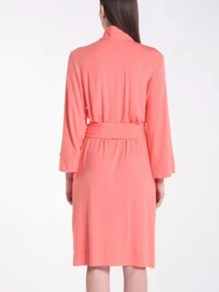 Modal Morgenmantel BASIC Verschiedene Längen Von Verdiani 22 Modal Morgenmantel BASIC Verschiedene Längen Von Verdiani -MAISON LEJABY Verkaufsgeschäft morgenmantel modal coral 4942 verdiani woman 2