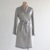 Morgenmantel Seide CANAIMA Kurz Von La Perla 1 Morgenmantel Seide CANAIMA Kurz Von La Perla -MAISON LEJABY Verkaufsgeschäft morgenmantel seide canaima kurz silber grau la perla