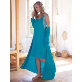 Modal Morgenmantel Lang UNI Von Chiara Fiorini 3 Modal Morgenmantel Lang UNI Von Chiara Fiorini