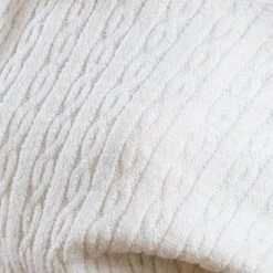 Cardigan PLAISSIS Aus Wollstrick Von Cotton Club -MAISON LEJABY Verkaufsgeschäft muster wolle strick champagner cotton club