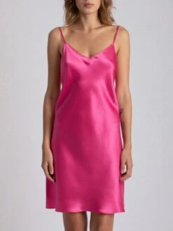 100% Seide Nachthemd CAROLINE Von Vivis 30 100% Seide Nachthemd CAROLINE Von Vivis -MAISON LEJABY Verkaufsgeschäft nachthemd seide caroline v00003 pink vivis 3