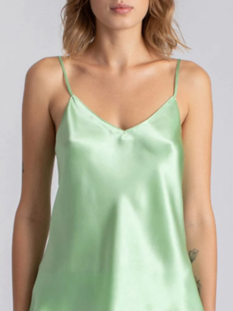 100% Seide Nachthemd CAROLINE Von Vivis 9 100% Seide Nachthemd CAROLINE Von Vivis - Image 7