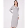 Modal Nachtkleid ALLUMINIO In Silbergrau Von Chiara Fiorini 1 Modal Nachtkleid ALLUMINIO In Silbergrau Von Chiara Fiorini -MAISON LEJABY Verkaufsgeschäft nachtkleid kurz modal feinripp mit spitze alluminio cf1357 chiara fiorini