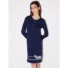 Modal Nachthemd Mit Knopfleiste Von Chiara Fiorini 1 Modal Nachthemd Mit Knopfleiste Von Chiara Fiorini -MAISON LEJABY Verkaufsgeschäft nachtkleid langarm kurz blu cf1375 chiara fiorini