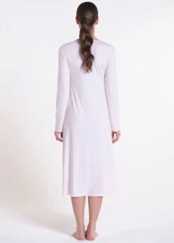 Modal Langarm Nachtkleid ANGEL No. 3 Zart-rosé Von Verdiani -MAISON LEJABY Verkaufsgeschäft nachtkleid modal angel 4818 verdiani 2