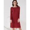 Modal Nachtkleid GRACE Von Ritratti -MAISON LEJABY Verkaufsgeschäft nachtkleid modal grace 72907 bordeaux ritratti 2