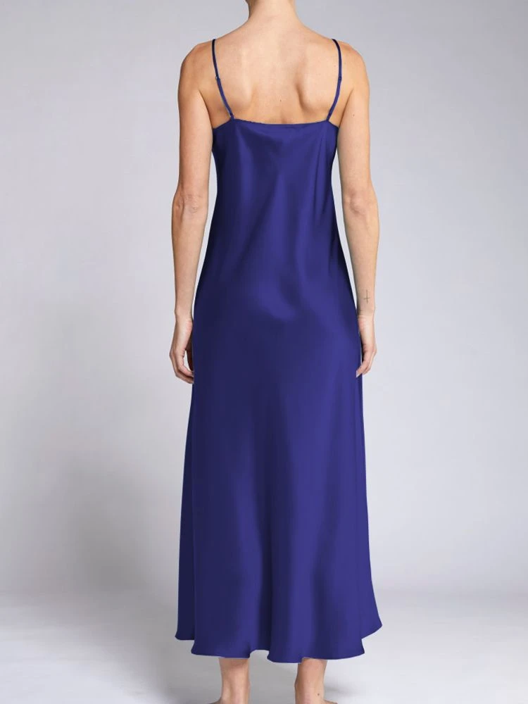 100% Seide Nachtkleid Lang DORINE Von Vivis 17 100% Seide Nachtkleid Lang DORINE Von Vivis - Image 15