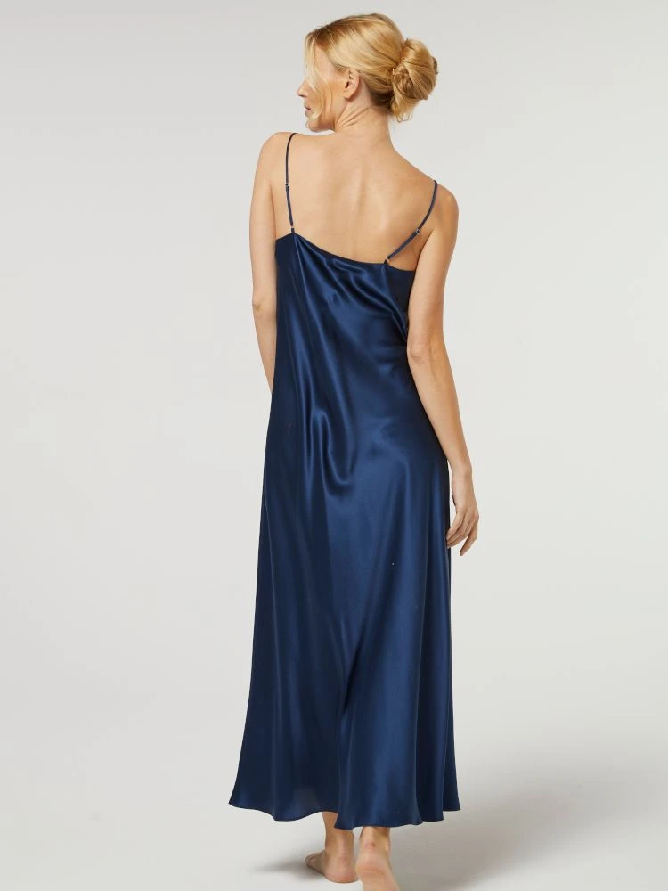 100% Seide Nachtkleid Lang DORINE Von Vivis 16 100% Seide Nachtkleid Lang DORINE Von Vivis - Image 14