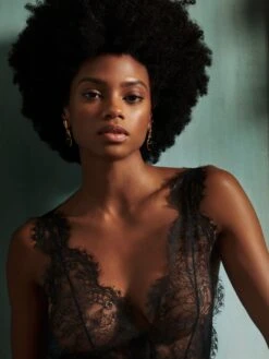 Negligé HISTOIRE D'UN SOIR Von Aubade 14 Negligé HISTOIRE D'UN SOIR Von Aubade -MAISON LEJABY Verkaufsgeschäft nachtkleid spitze rz40 schwarz histoire soir aubade 5