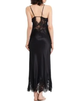 Seiden-Neglige Lang MAILIN No. 2 Satin Mit Spitze Von GATTINA 18 Seiden-Neglige Lang MAILIN No. 2 Satin Mit Spitze Von GATTINA -MAISON LEJABY Verkaufsgeschäft neglige lang 393307 schwarz gattina 2