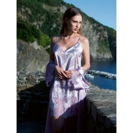 Seide Neglige SUMMER PAISLEY Von Chiara Fiorini 3 Seide Neglige SUMMER PAISLEY Von Chiara Fiorini
