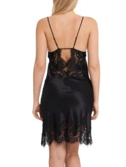 Seide Neglige MAILIN Mit Spitze Von GATTINA 20 Seide Neglige MAILIN Mit Spitze Von GATTINA -MAISON LEJABY Verkaufsgeschäft neglige seide 393303 schwarz gattina 2