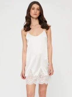 Seide Neglige SETA No. 3 Uni Von Chiara Fiorini -MAISON LEJABY Verkaufsgeschäft neglige seide elfenbein weiss gc183 chiara fiorini 2 1 1 1 1