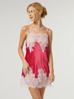 100% Seide Neglige LYDIA Kurz Von Vivis 18 100% Seide Neglige LYDIA Kurz Von Vivis -MAISON LEJABY Verkaufsgeschäft neglige seide kurz v00580 lydia geranio rot vivis 3 1