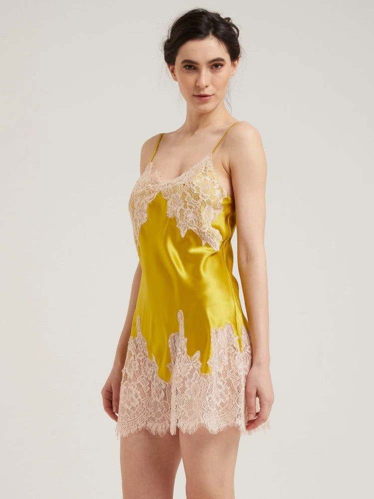 100% Seide Neglige Kurz LILLIAN Von Vivis 12 100% Seide Neglige Kurz LILLIAN Von Vivis – Bild 10