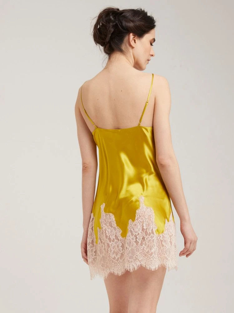 100% Seide Neglige Kurz LILLIAN Von Vivis 10 100% Seide Neglige Kurz LILLIAN Von Vivis – Bild 8