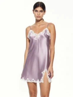100% Seide Neglige SATIN + LACE Kurz Von Eva B. Bitzer 18 100% Seide Neglige SATIN + LACE Kurz Von Eva B. Bitzer -MAISON LEJABY Verkaufsgeschäft neglige seide satin lace flieder 29314478 eva b bitzer 3 1