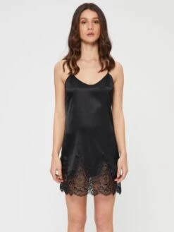 Seide Neglige SETA No. 3 Uni Von Chiara Fiorini -MAISON LEJABY Verkaufsgeschäft neglige seide schwarz gc183 chiara fiorini 1 1 1