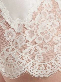 100% Seide Negligé SOIE D´AMOUR Von Aubade -MAISON LEJABY Verkaufsgeschäft negligee seide perlmut ms40 soie d amour aubade 5