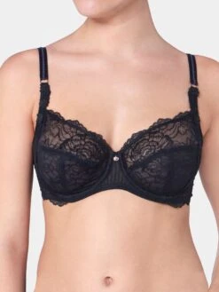 Spitze Bügel-BH PEONY FLORALE W By Triumph 19 Spitze Bügel-BH PEONY FLORALE W By Triumph -MAISON LEJABY Verkaufsgeschäft peony florale bh schwarz 10181768 triumph 3