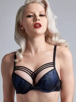 Push-Up BH DAME DE PARIS STYLE Bijou Blue Von Marlies Dekkers 12 Push-Up BH DAME DE PARIS STYLE Bijou Blue Von Marlies Dekkers -MAISON LEJABY Verkaufsgeschäft push up bh bijou blau 19531 dame de paris marlies dekkers 3