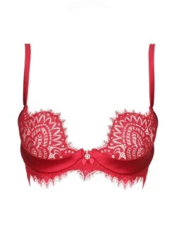 BLACK SWAN Spitzen Push Up BH Von Prelude Milano -MAISON LEJABY Verkaufsgeschäft push up bh pads spitze ys285 rot black swan prelude milano 2