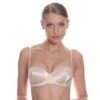 Satin Balconette Push-Up BH Gold-creme Von Prelude Milano 2 Satin Balconette Push-Up BH Gold-creme Von Prelude Milano -MAISON LEJABY Verkaufsgeschäft push up bh satin gold ys242 prelude milano