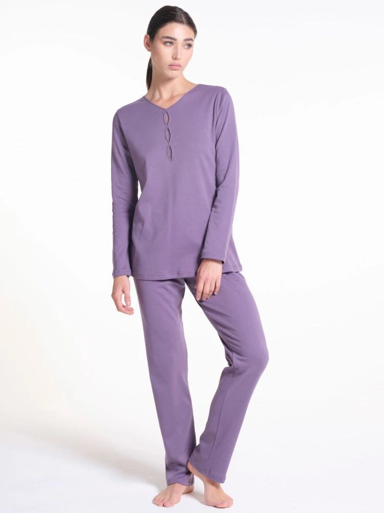 Soft Cotton Pyjama WKND No. 16 Malve Von Verdiani 4 Soft Cotton Pyjama WKND No. 16 Malve Von Verdiani - Image 2