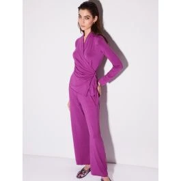 Modal Pyjama MOSTO Gewickelt In Beere Von Chiara Fiorini 3 Modal Pyjama MOSTO Gewickelt In Beere Von Chiara Fiorini