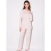 Modal Pyjama Mit Knopfleiste Von Chiara Fiorini 1 Modal Pyjama Mit Knopfleiste Von Chiara Fiorini -MAISON LEJABY Verkaufsgeschäft pyjama modal rosa cf1374 chiara fiorini 9 1